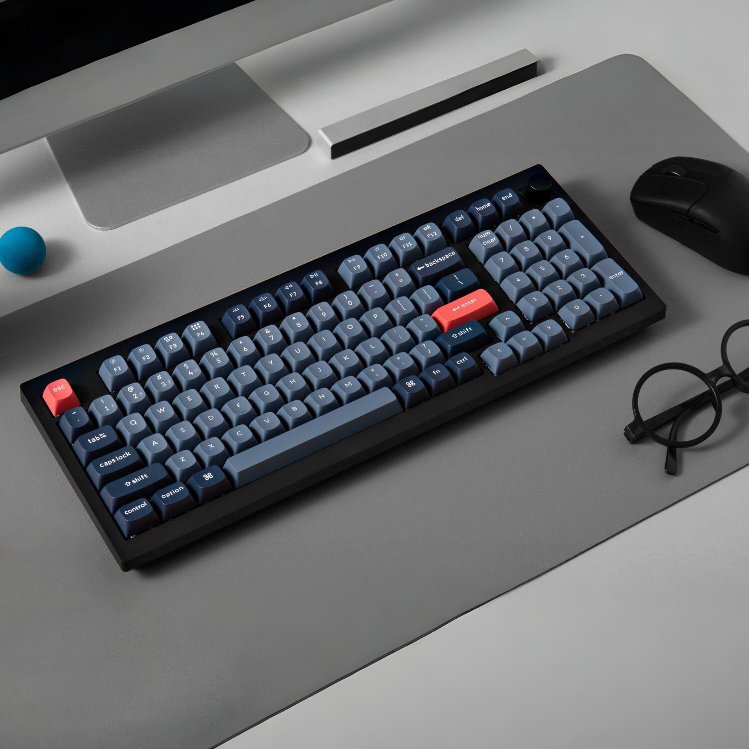 Keychron V5 Max Wireless Custom Keyboard - RED Switch - Image 3